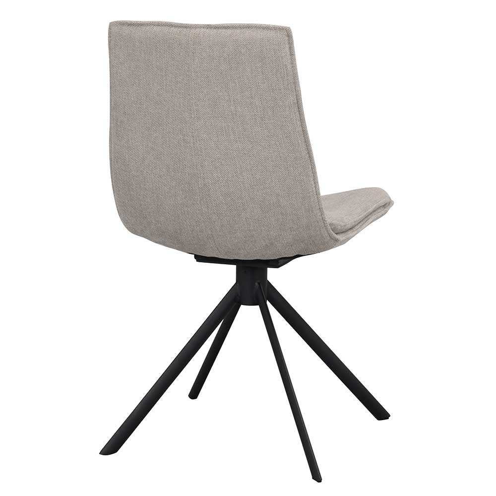 Polsterstuhl mit Drehgestell - Oline (2er Set)