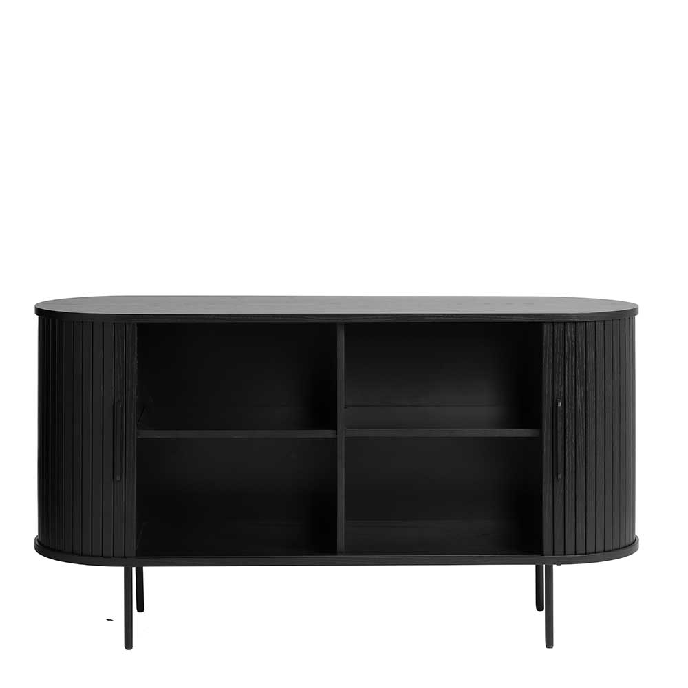140x76x45 Schiebetüren Kommode in Oval - Venutura