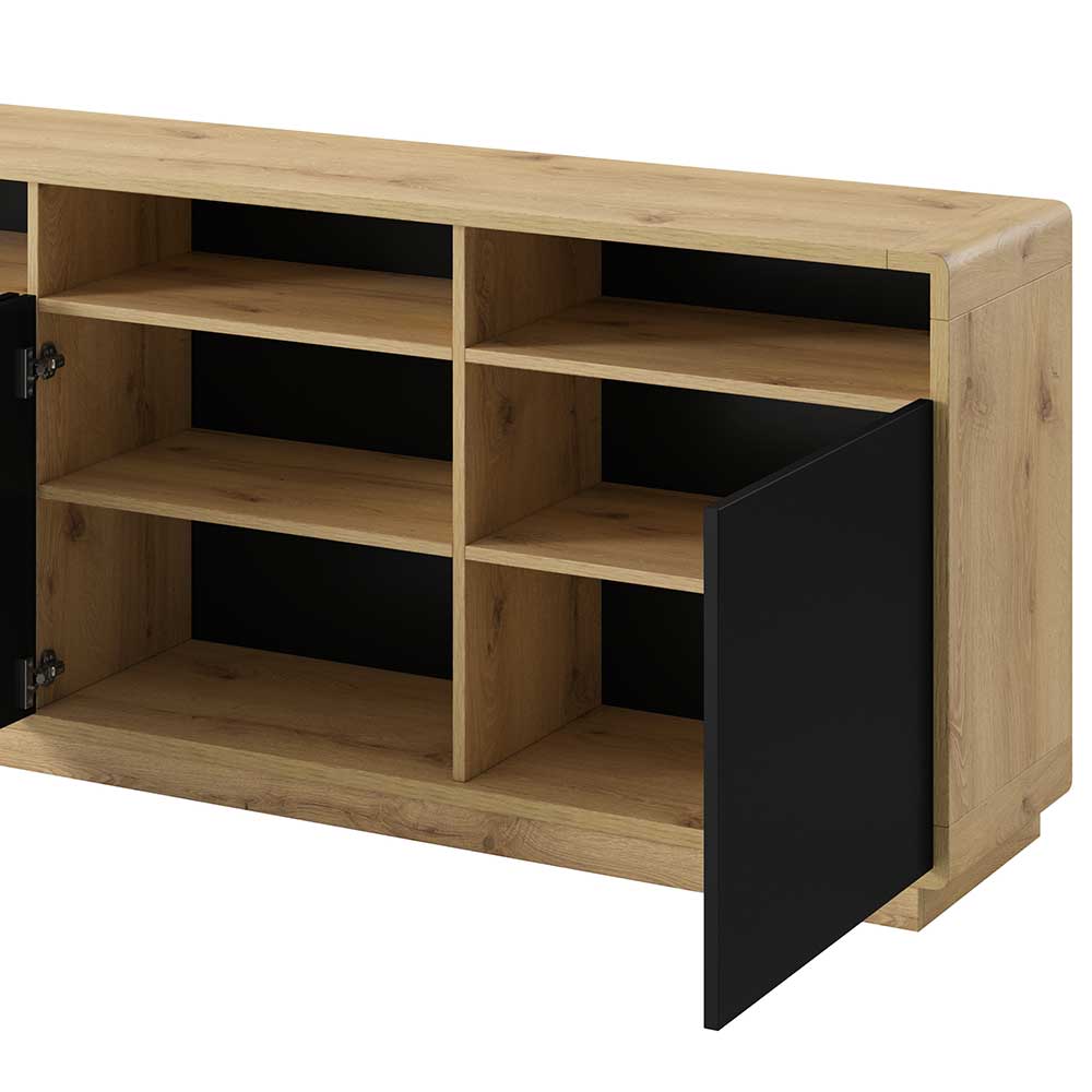 238x75x40 Sideboard mit Türen & Fächern - Ilunas