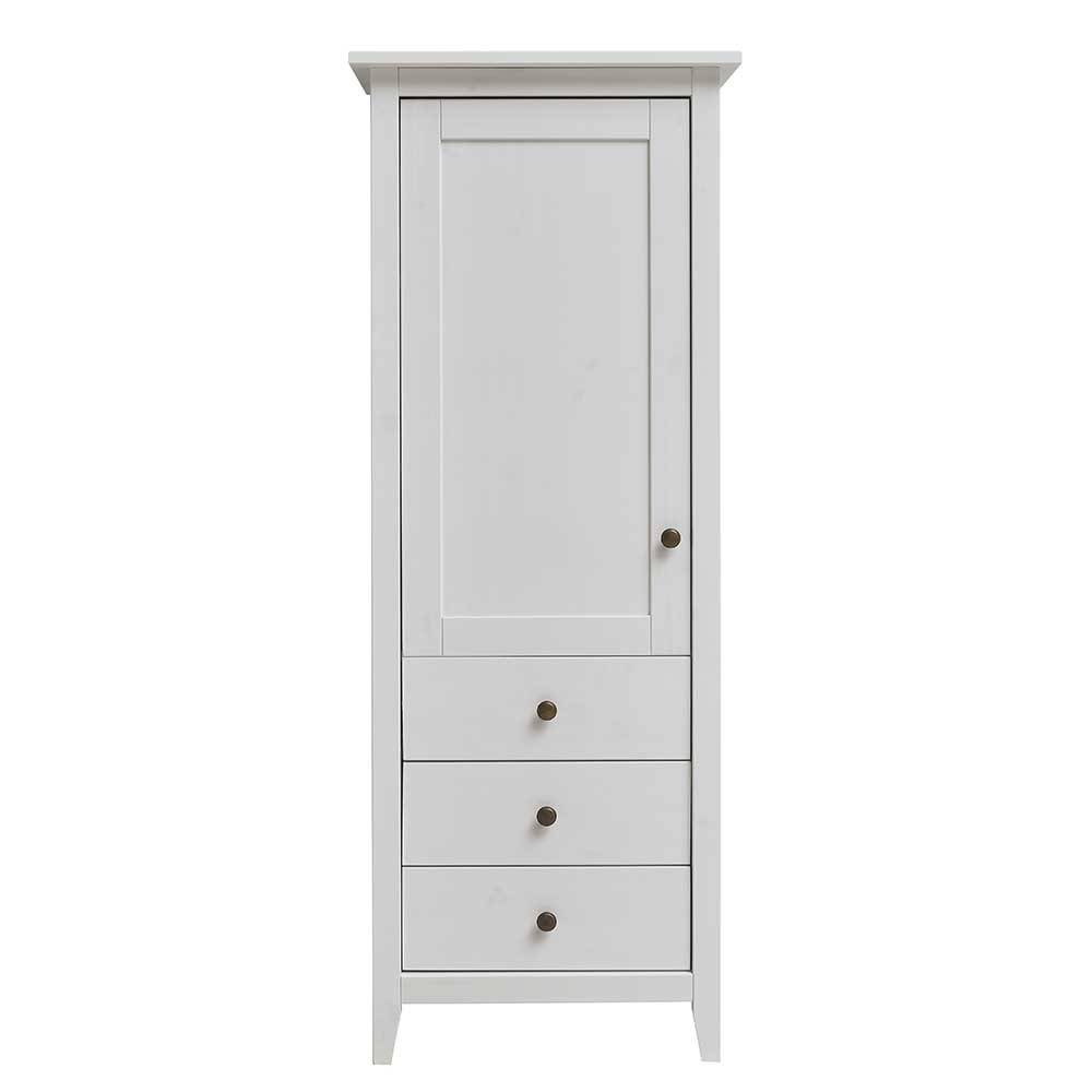58x150x40 Schrank mit Tür und drei Schubladen - Astinion