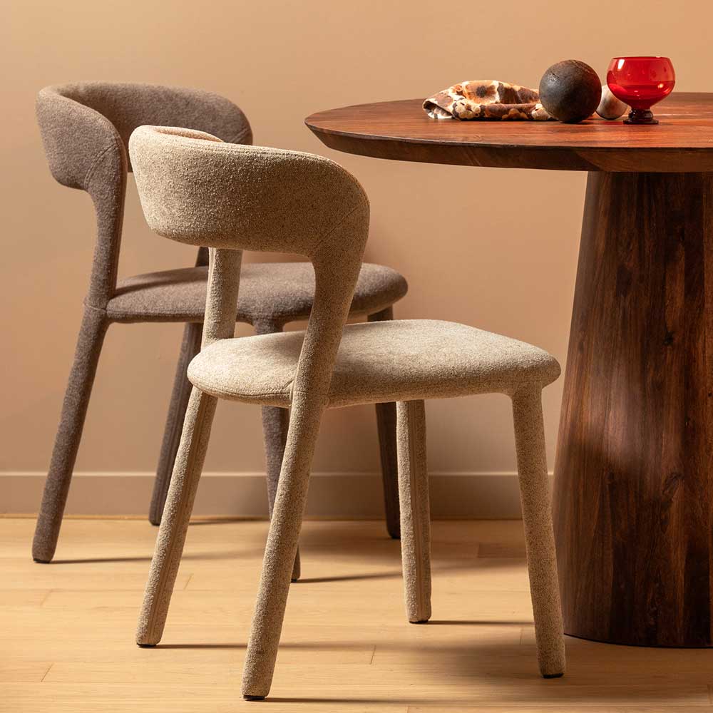 Esszimmerstühle vollständig gepolstert - Balance (2er Set)