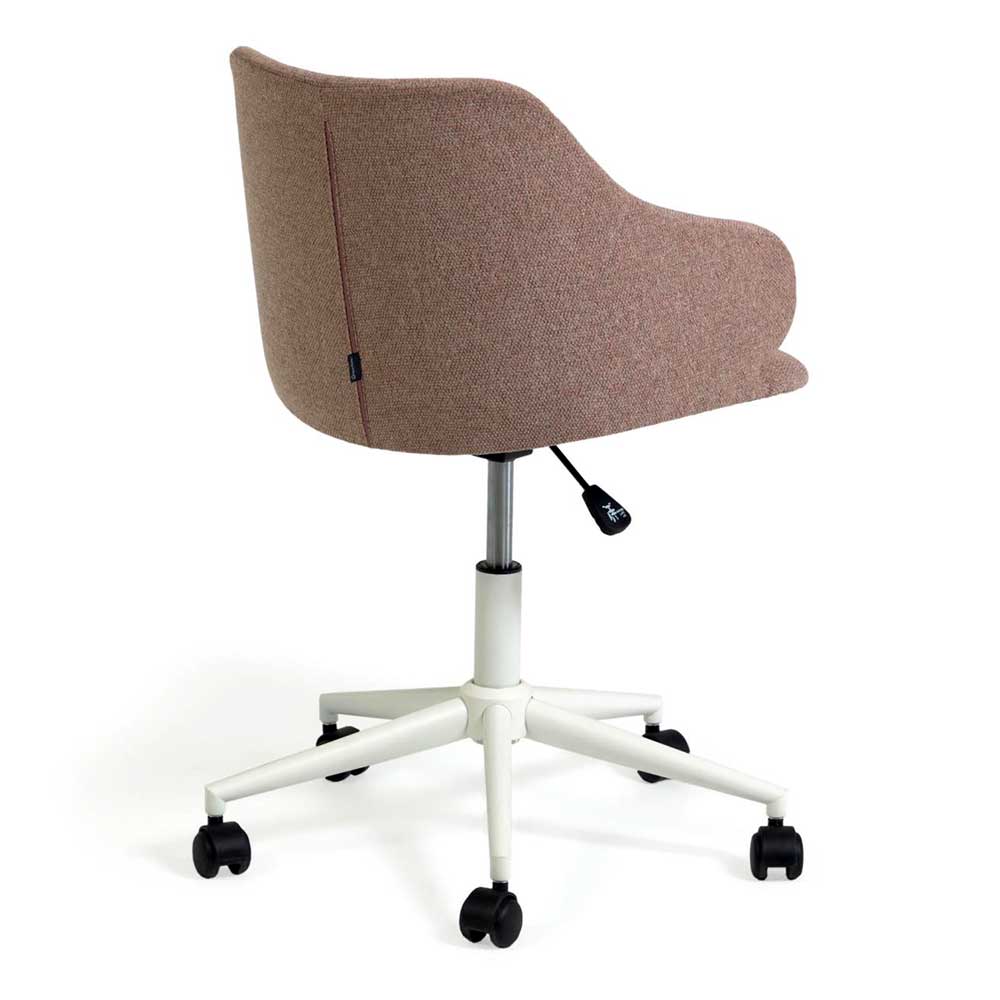 Bürostuhl mit Armlehnen in Altrosa - Sicilia