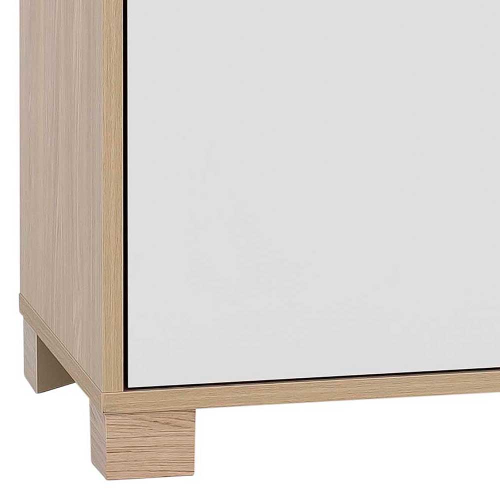 Sideboard mit drei Türen & drei Fächern - 145x78x39 - Castagno