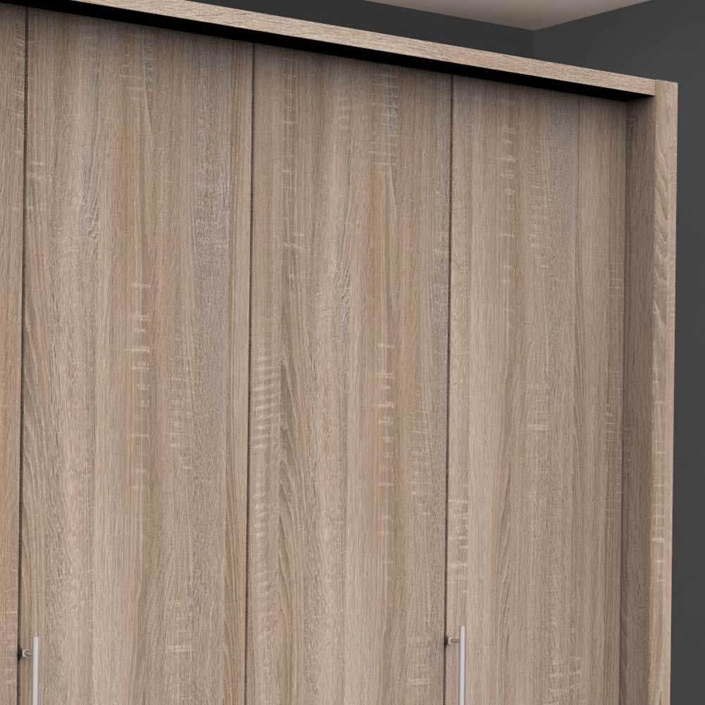 Schranktüren in heller Holzoptik mit natürlicher Maserung für Schlafzimmer – Zayun
