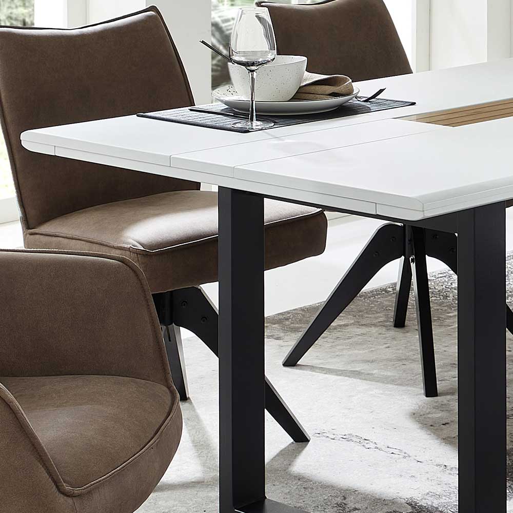 Esszimmer Sitzgruppe mit sechs Sitzplätzen - Niam (siebenteilig)