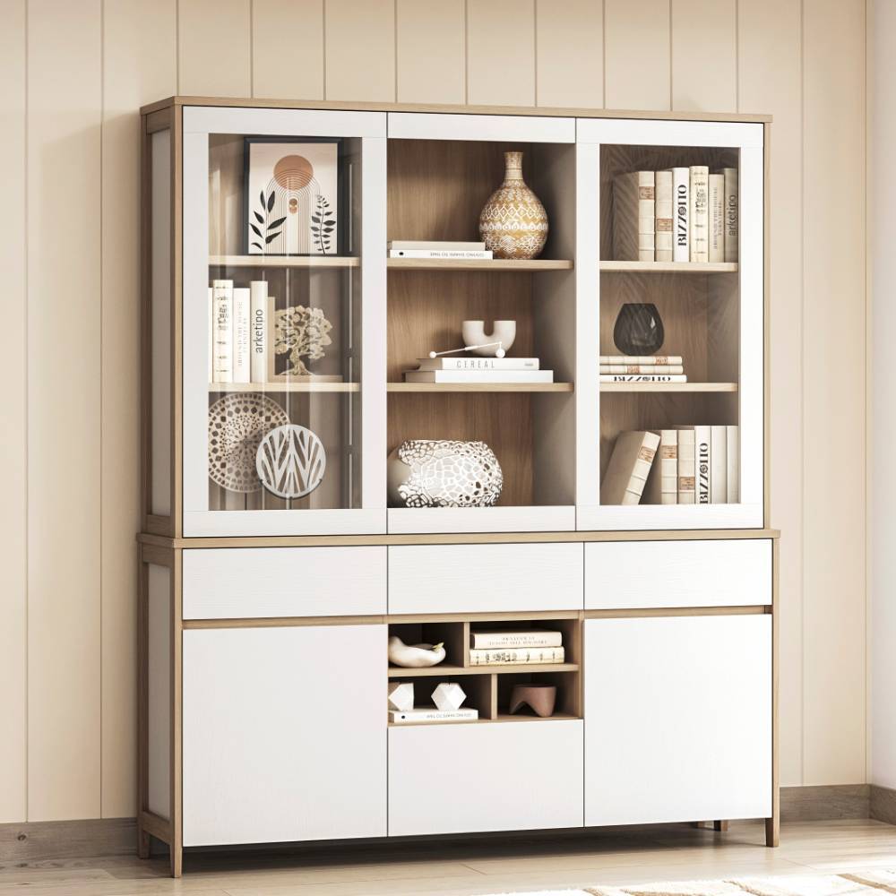 Skandi Buffetschrank in Weiß - Ovidio