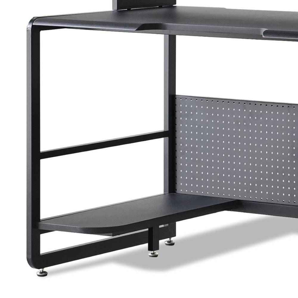 Gaming PC-Tisch in Schwarz - Peace