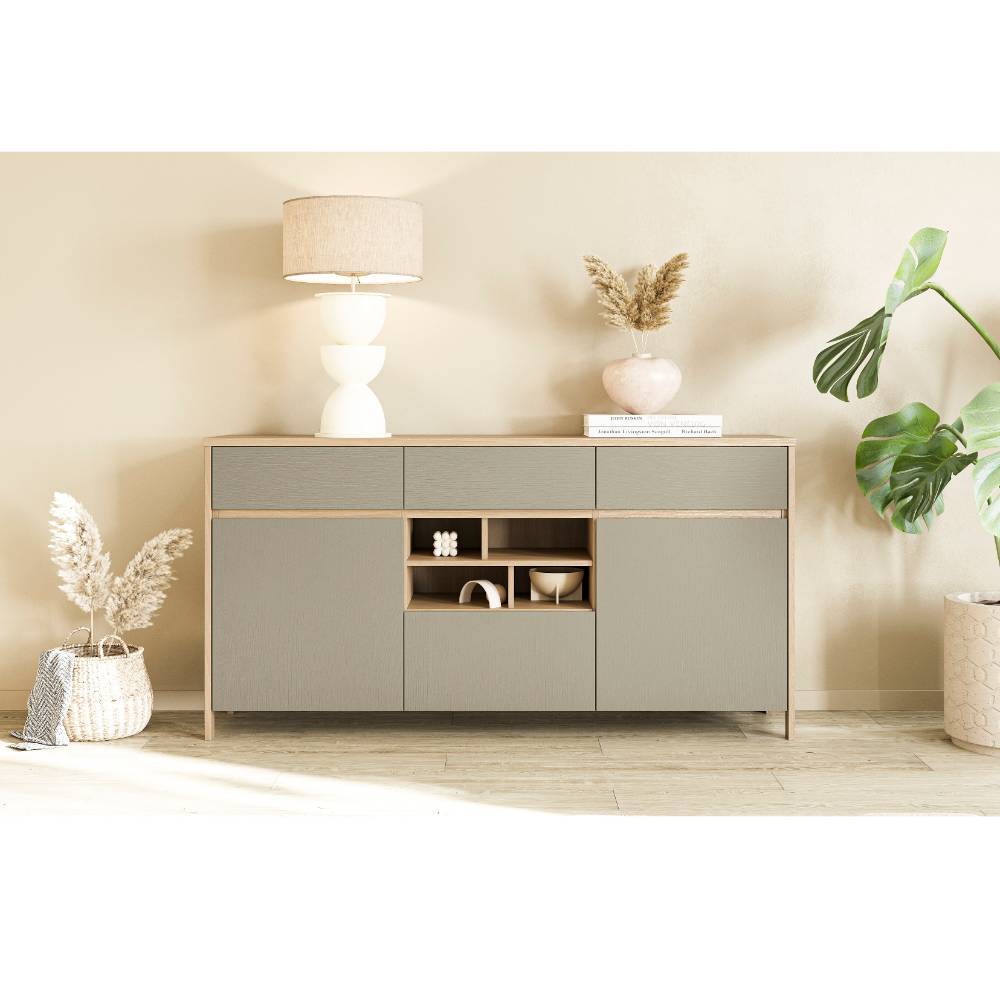 Sideboard in Eukalyptus und Eiche Optik - Promo