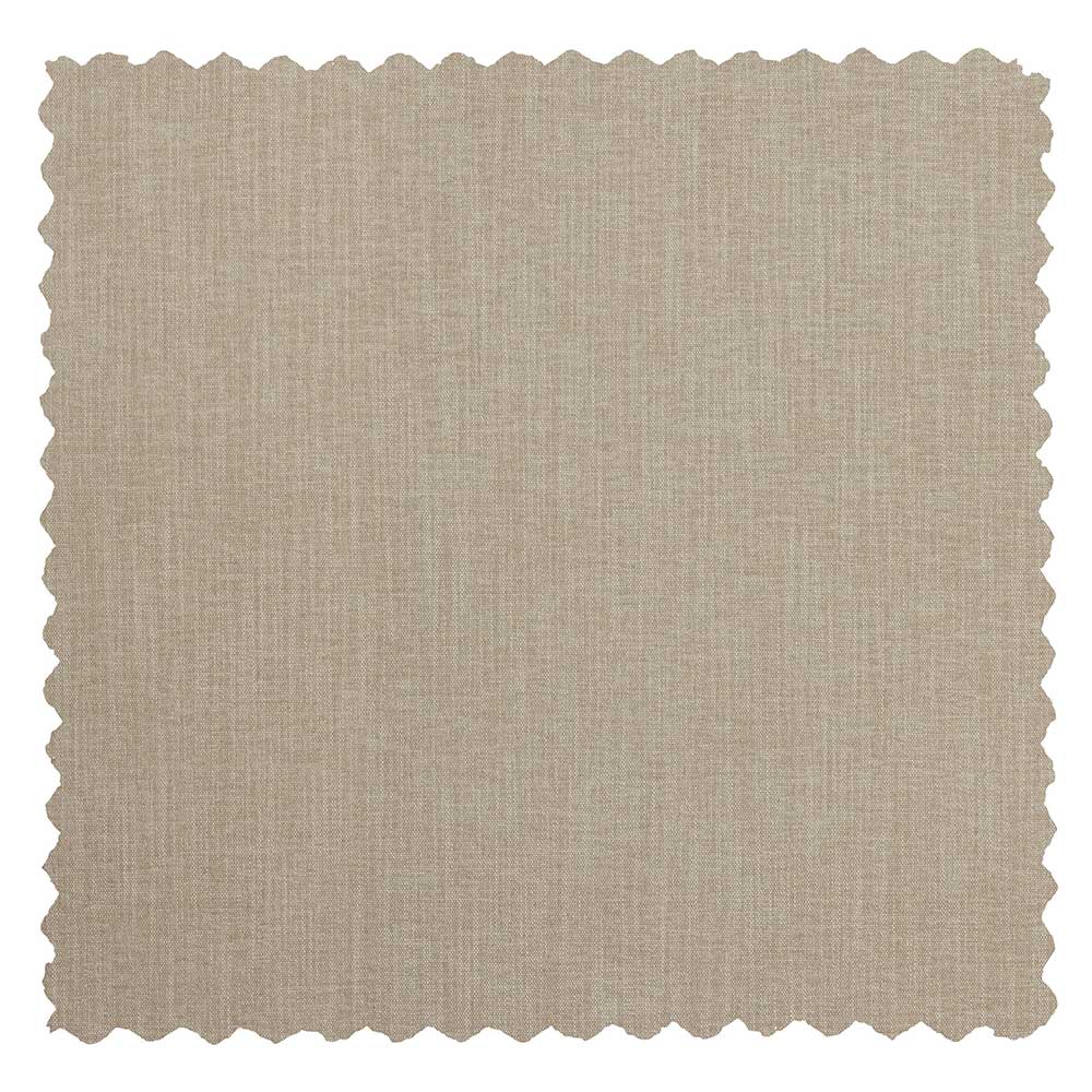 Polsterecke in Beige Stoffbezug - Nikolas