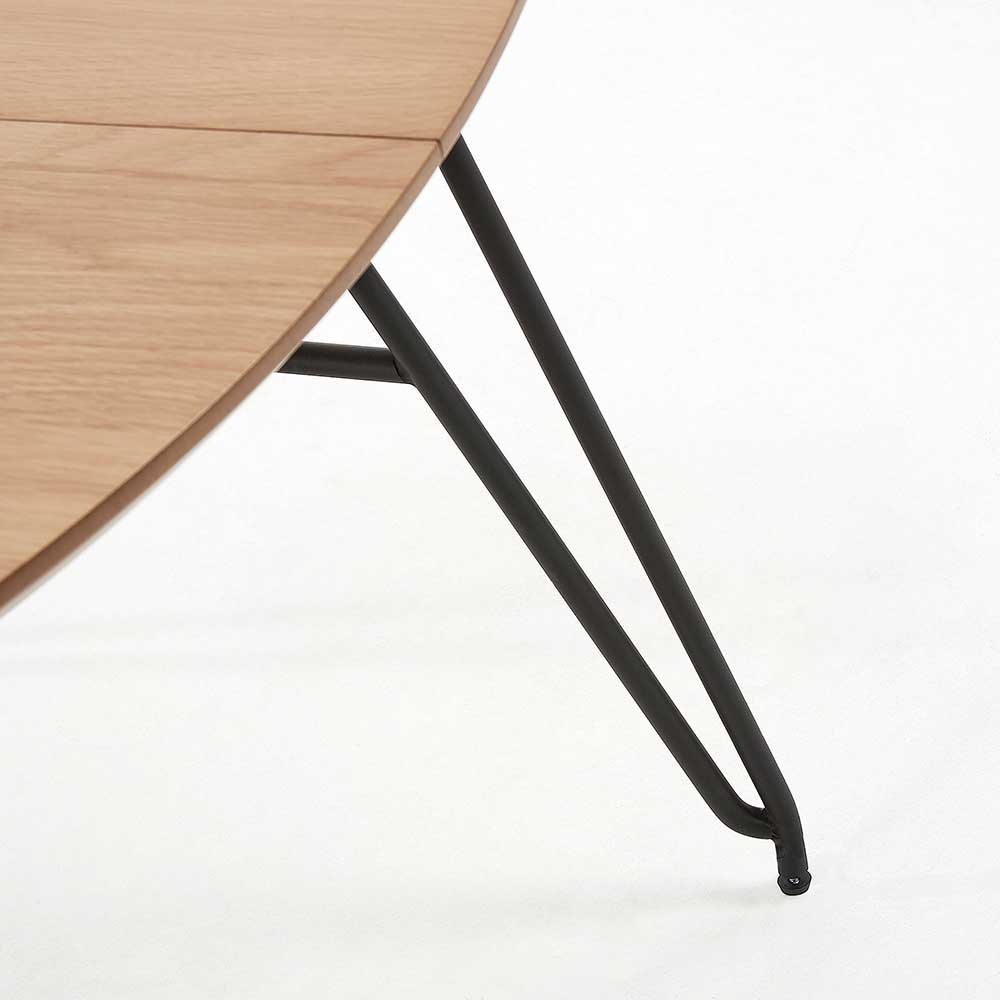 Auziehbarer Retro Tisch in Rund & Oval - Scope