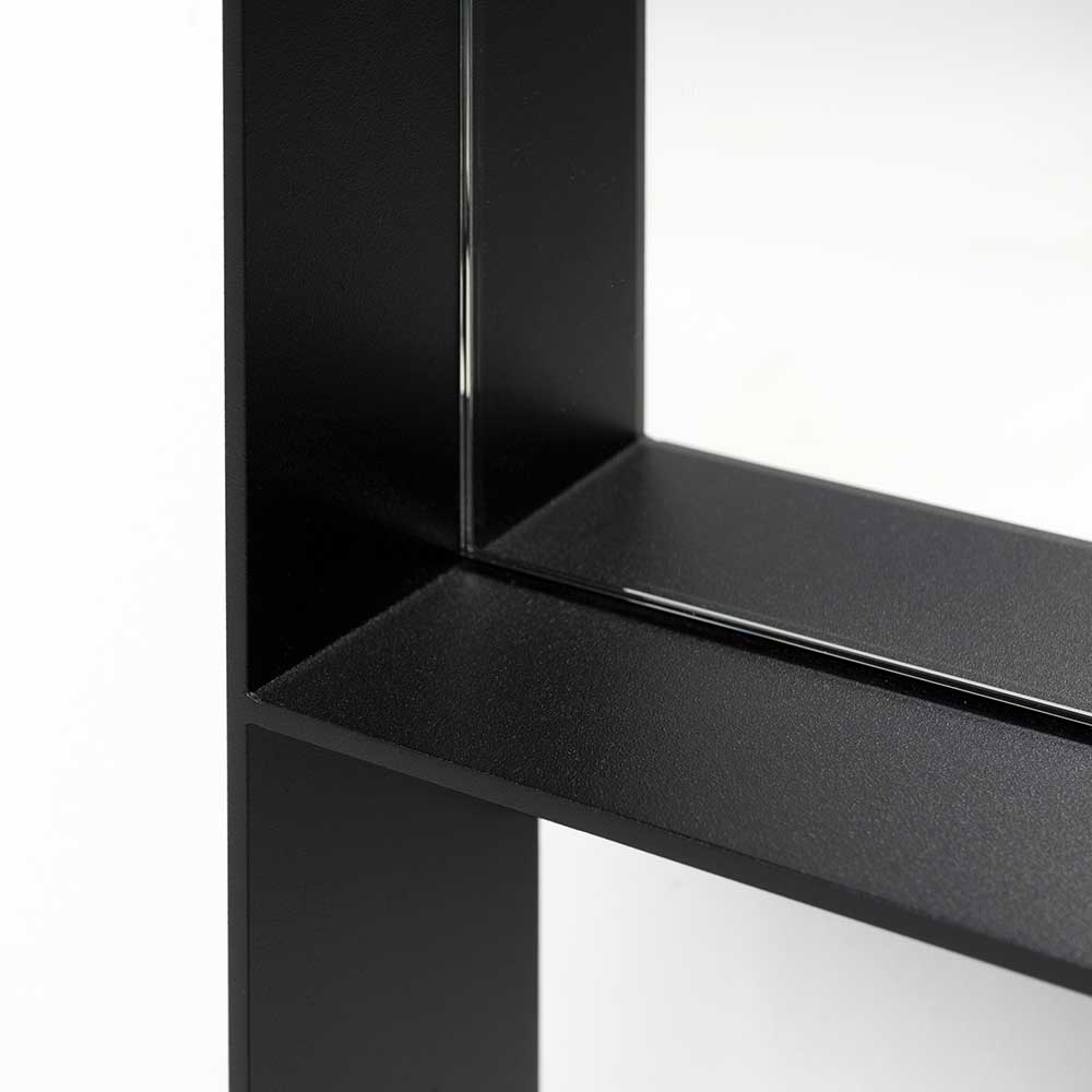 60x190x8 cm Ganzkörperspiegel in Schwarz - Socoro