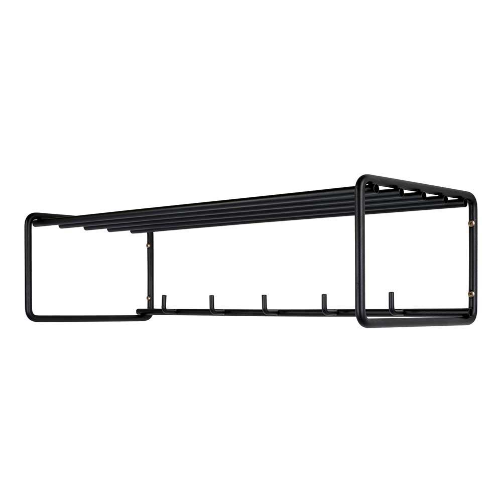 Hängende Stahlgarderobe in Schwarz - Creemas