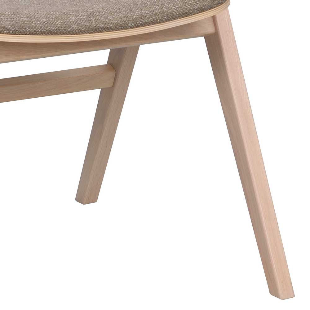 Designstühle in Eiche White Wash - Ezaja (2er Set)