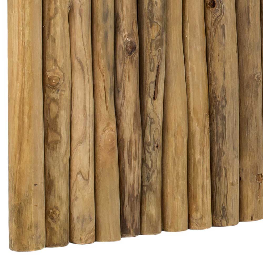 Wandpaneel Kopfteil aus Teak Ästen - Teako I