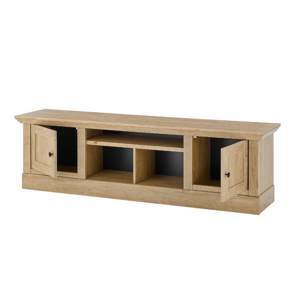 Landhaus-TV-Lowboard in Eiche Gold - Hengas