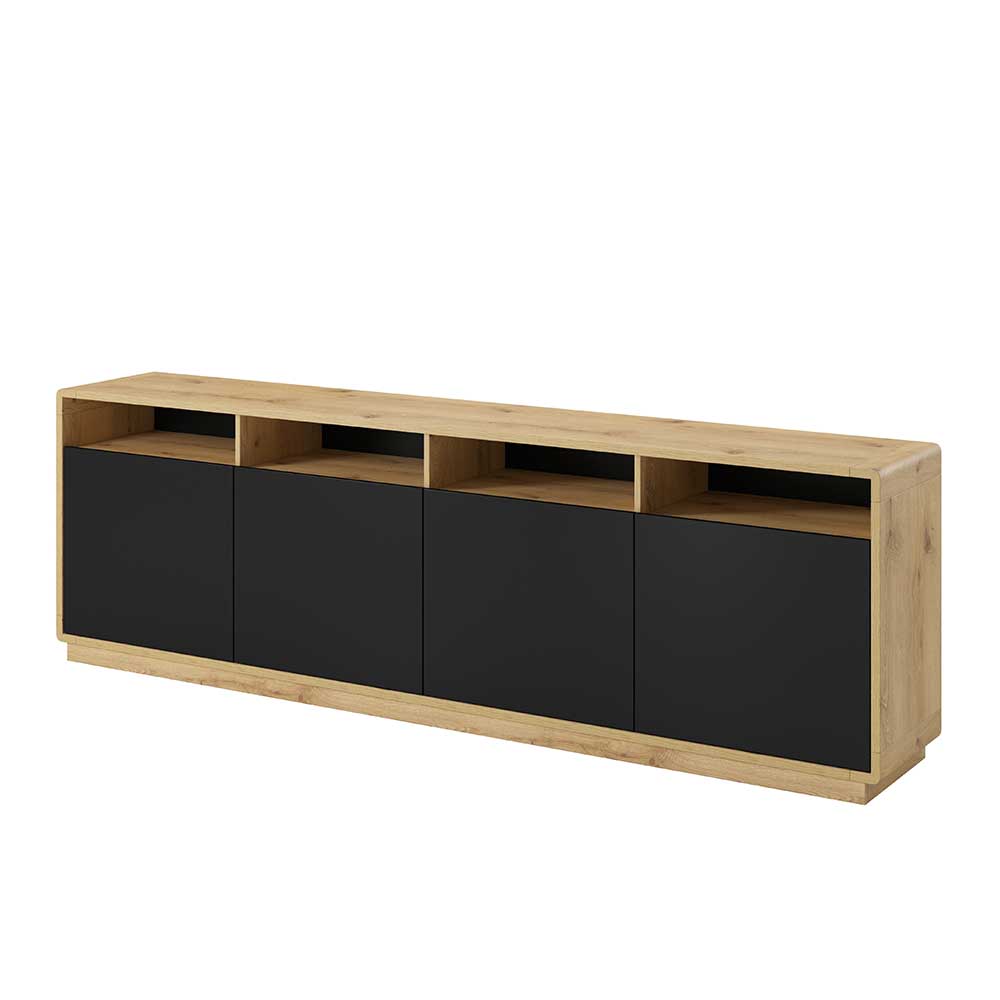 238x75x40 Sideboard mit Türen & Fächern - Ilunas