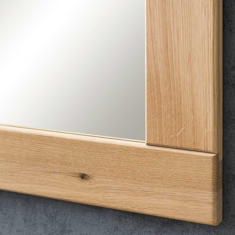 Wandspiegel aus Glas & Eiche Massivholz - Vervesdo