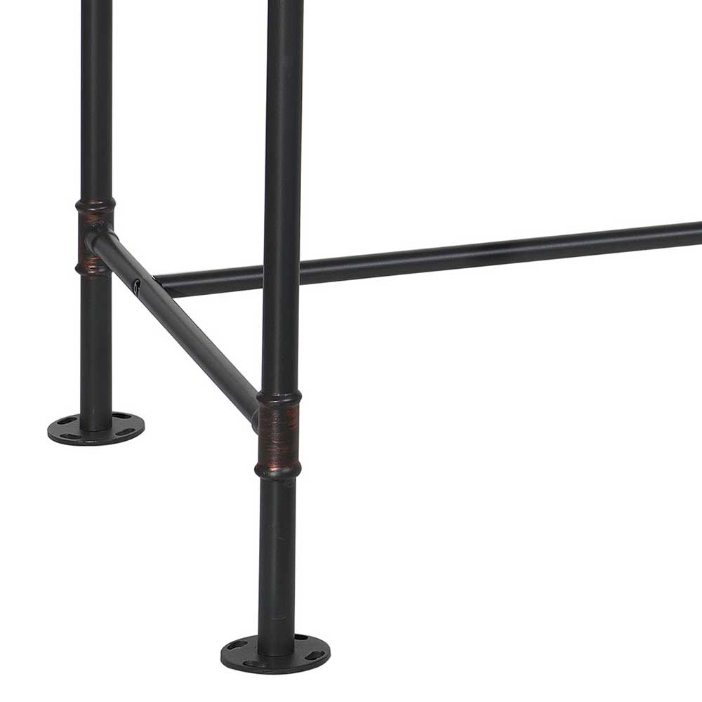 122x63 Factory Schreibtisch aus Metall - Nenvia