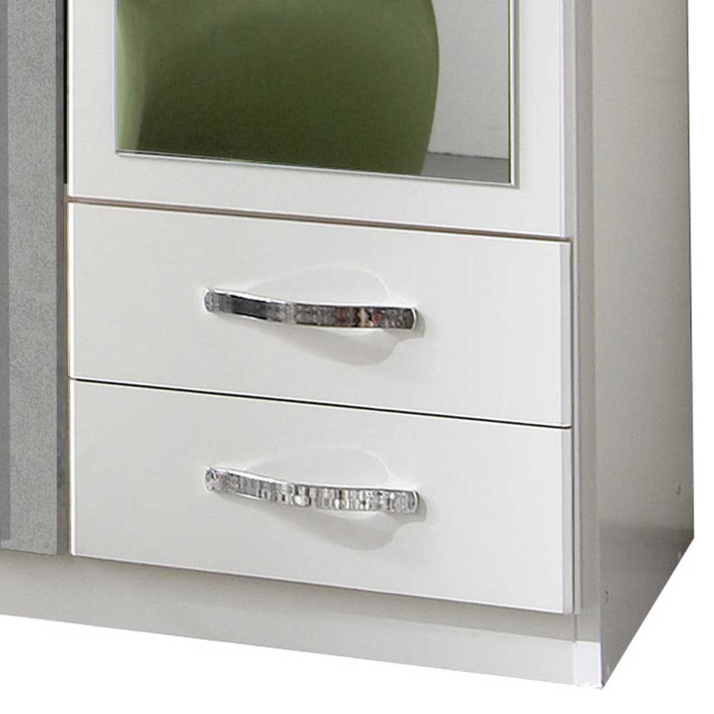 91x199x58 cm Schlafzimmerschrank in Weiß - Hotti