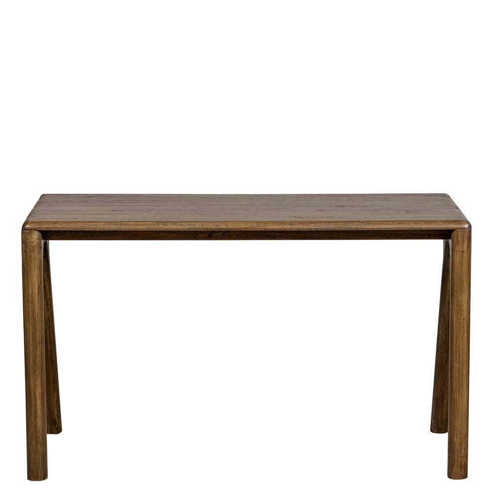 Schreibtisch aus Mangoholz in Walnuss Braun - Tadeuz