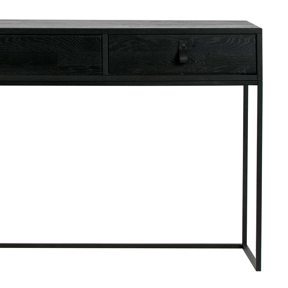 140x74x40 Konsolentisch in Schwarz - Almery