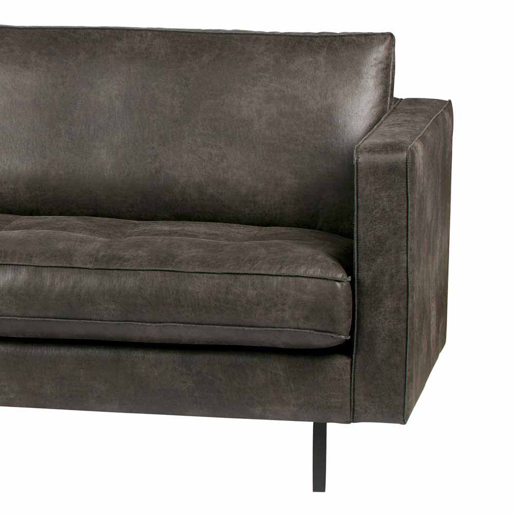 Couch Solida in Schwarz