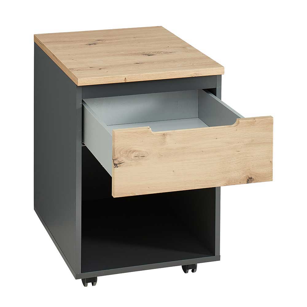 Büroausstattung Office Möbel Set - Kuetra (fünfteilig)