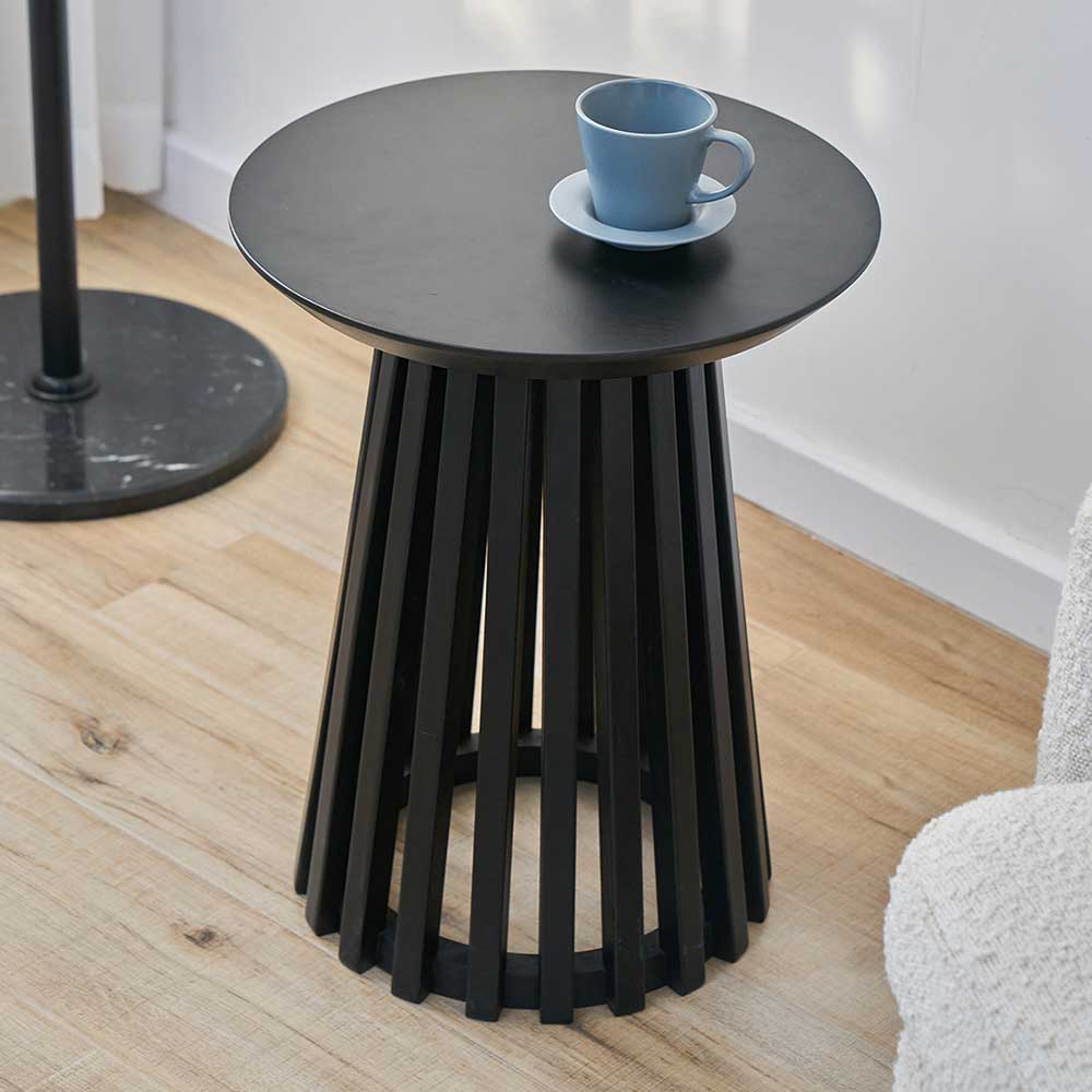 40x50x40 Skandi Beistelltisch in Schwarz - Adison