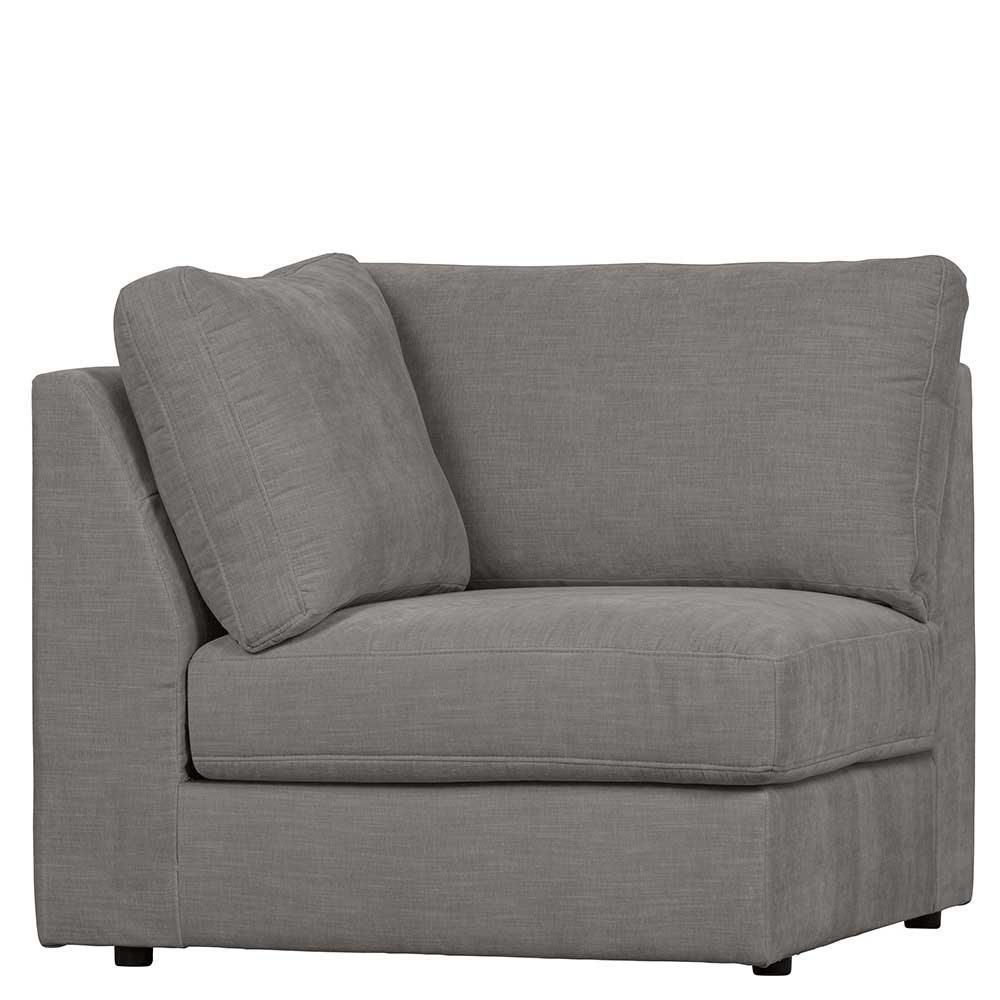 Modulcouch Eckelement 1-Sitzer mit Armlehne links - Gregg