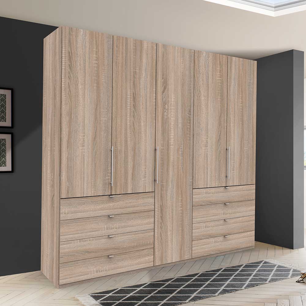 Großer Kleiderschrank in Eiche Sägerau - Zayun