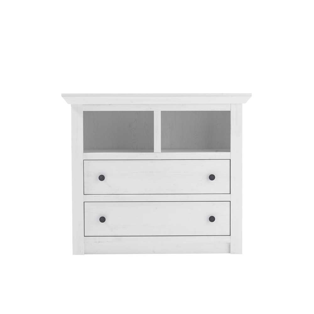 104x90 Touchwood Kommode mit 2 Schubladen - Chelles