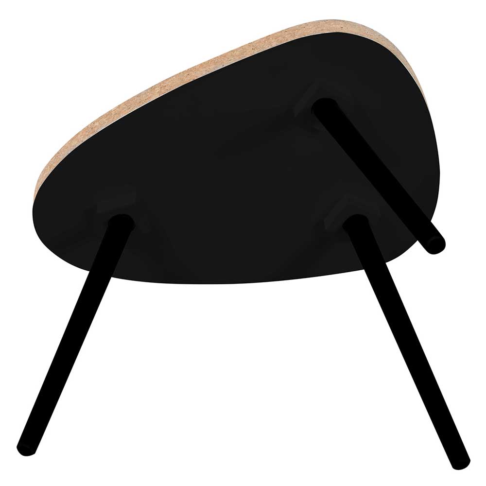 Design Beistelltische mit Kork - Satos (zweiteilig)