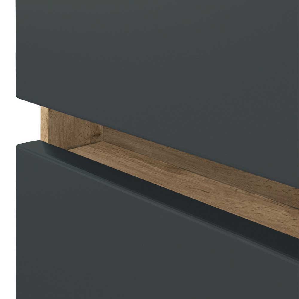 60x60x35 Waschbeckenschrank zweifarbig - Athrin