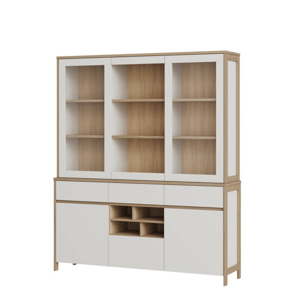 Skandi Buffetschrank in Weiß - Ovidio