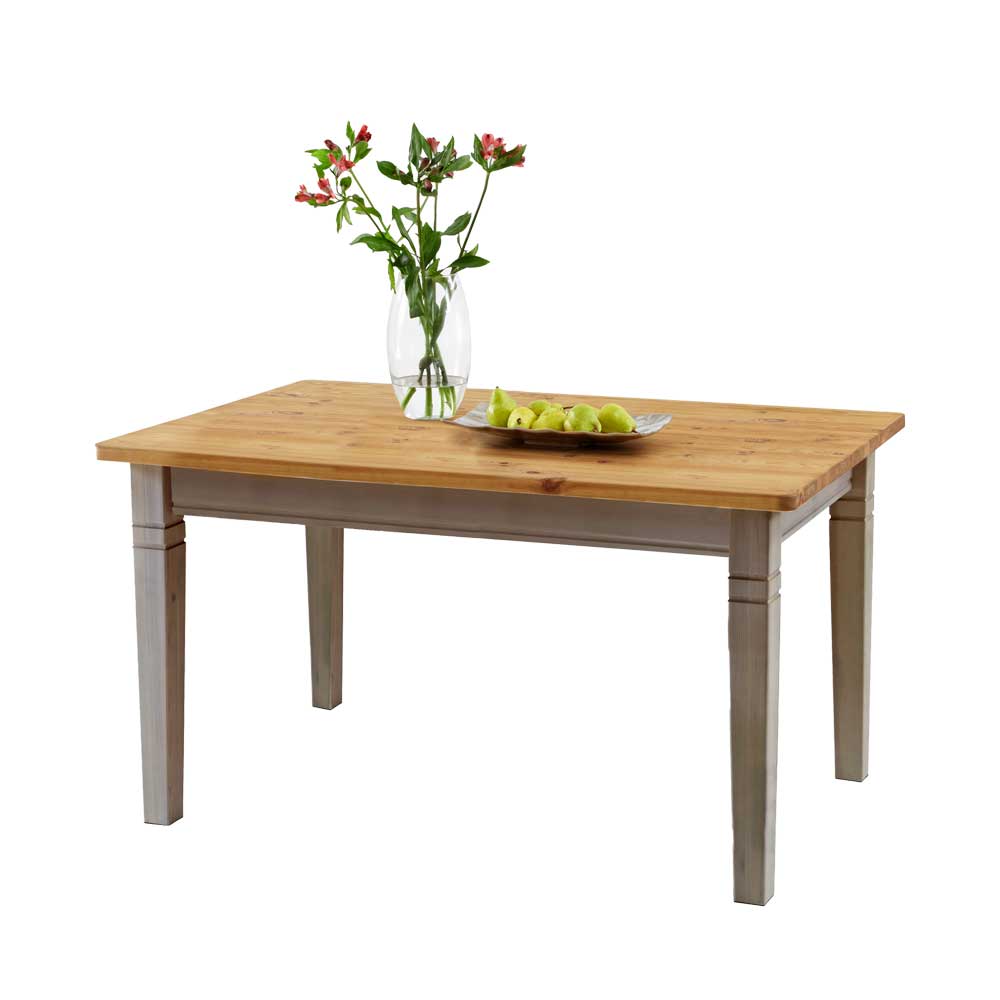Esstisch Cempino in Grau Kiefer