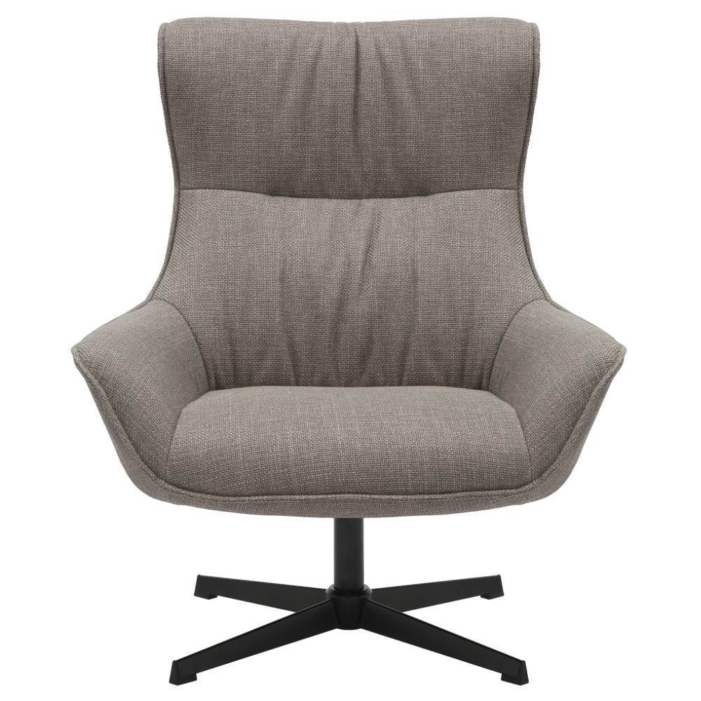 Wohnzimmersessel in Taupe und Schwarz - Cerado