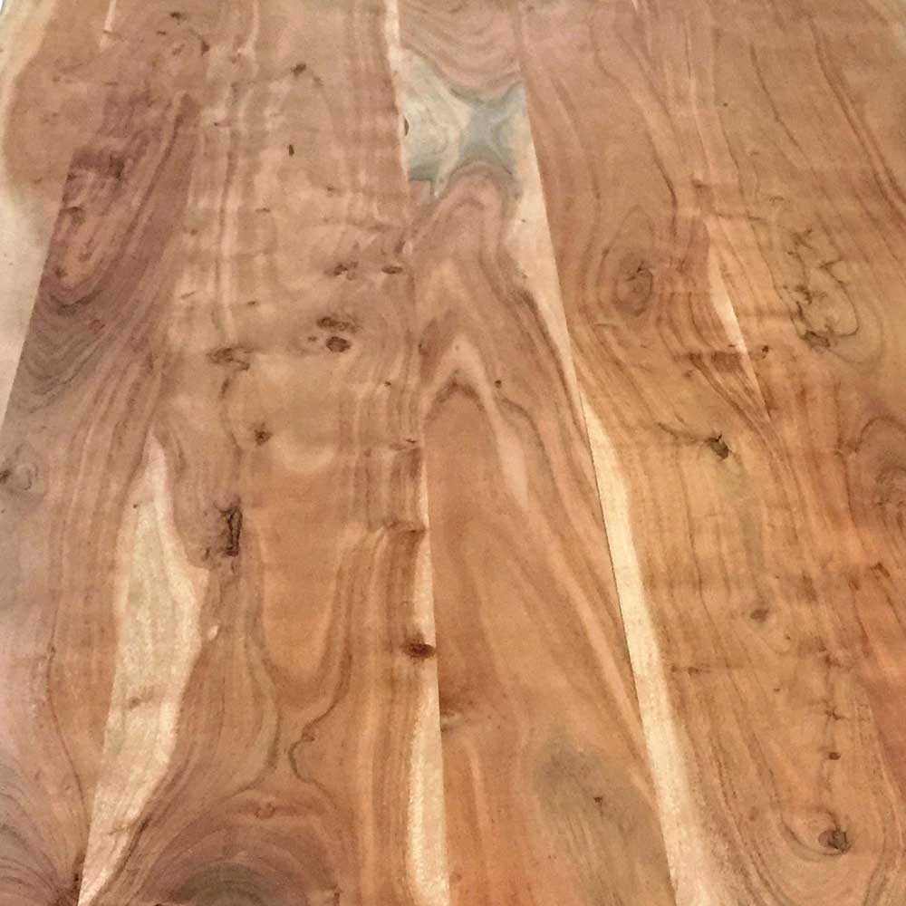 Baumkantentisch mit Antik Finish - Lician