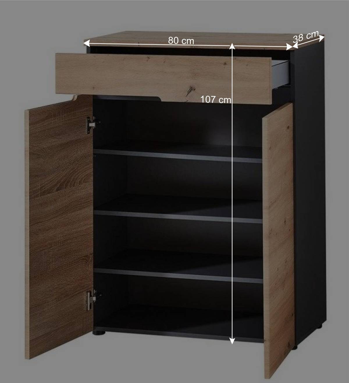 Garderoben Möbel Kombi - Kuetra (fünfteilig)