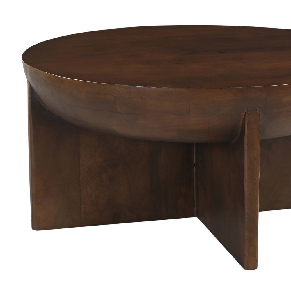 Wohnzimmer Couchtisch mit Wangen Gestell - Tanky