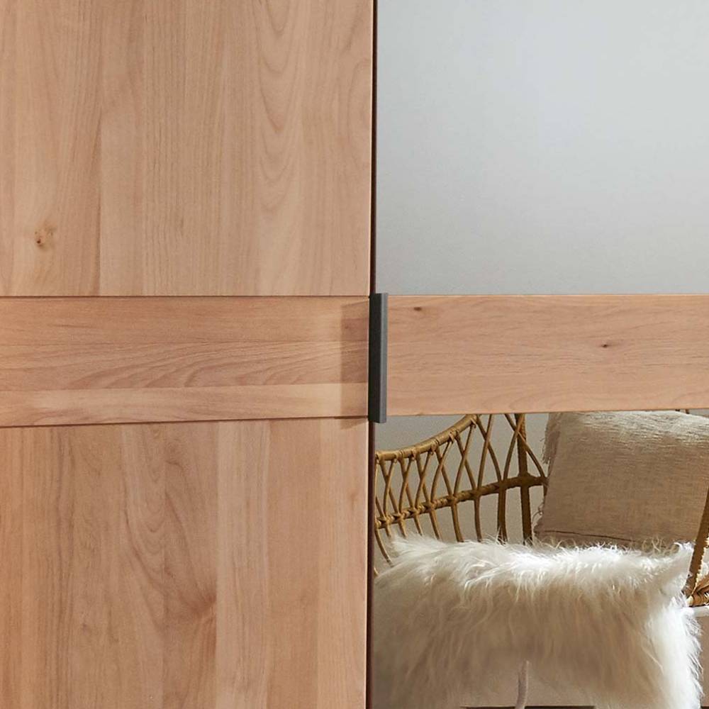 216 cm hoher Schlafzimmer-Kleiderschrank 5-türig - Murray
