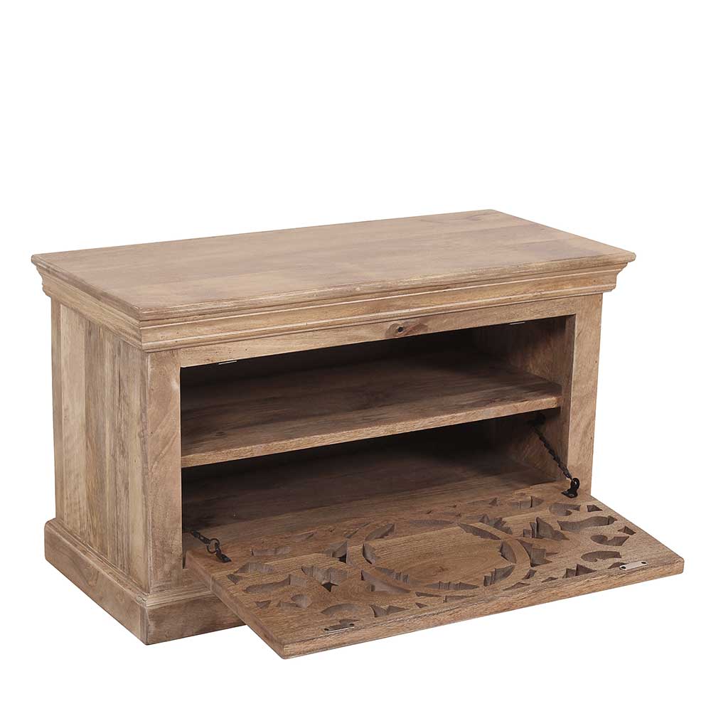 Vintage Flurmöbel aus Holz Sandfarben - Runiasa (sechsteilig)
