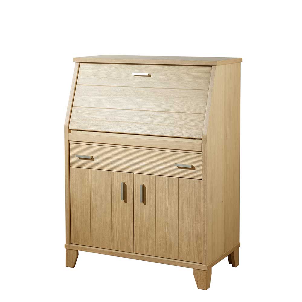 Sekretär Schreibtisch Schrank in Eiche - Ryan