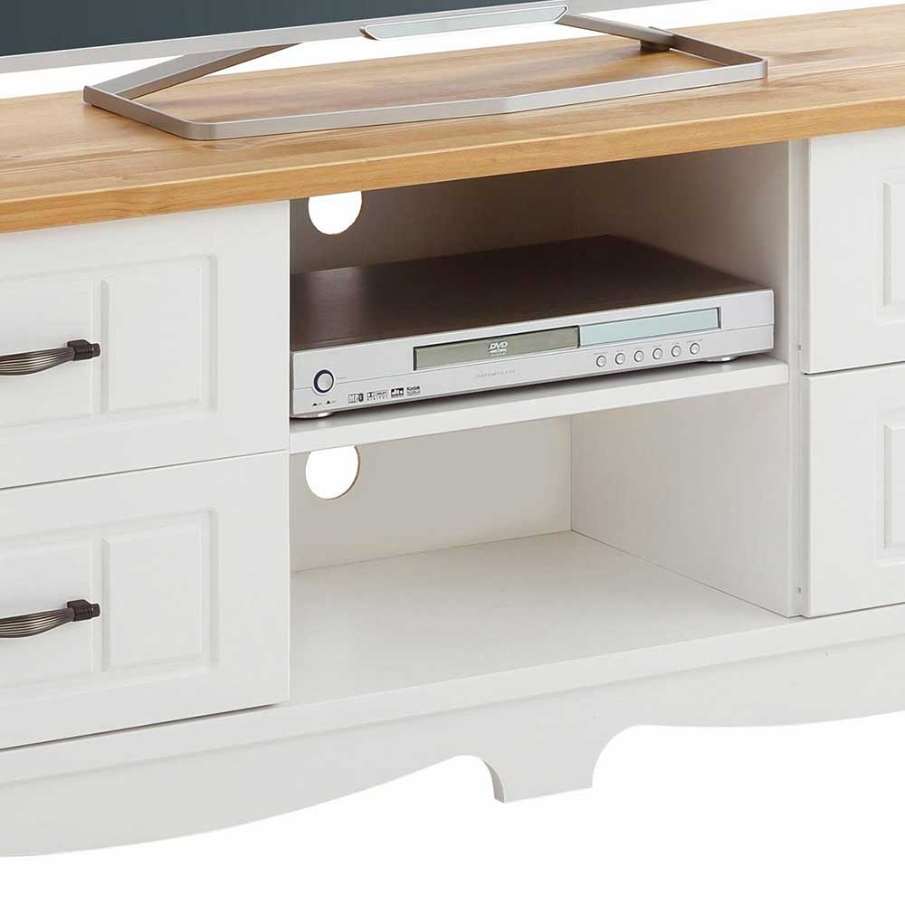 Landhaus TV Bank mit Schubladen - Ribeiro