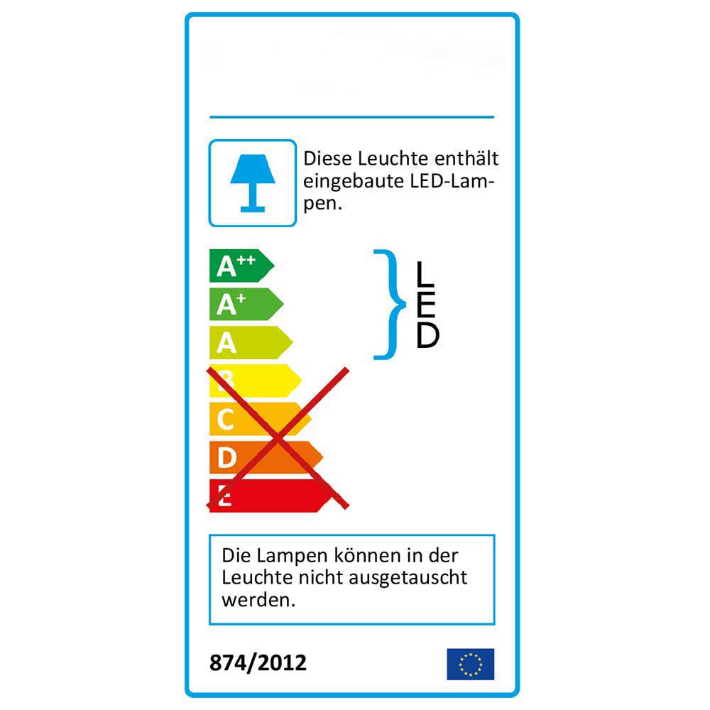 Wohnwand Tacroma in Weiß Hochglanz (fünfteilig)