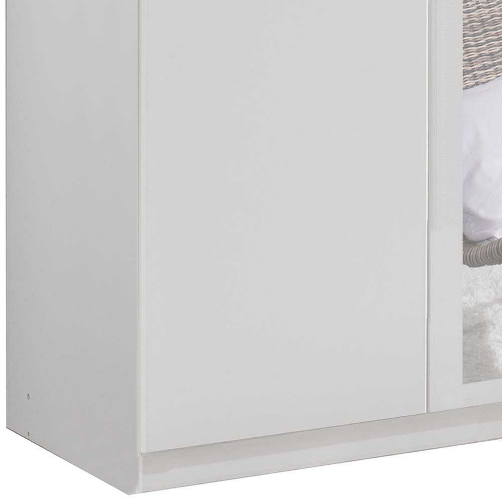 Schlafzimmerschrank in Weiß foliert - Jodolio