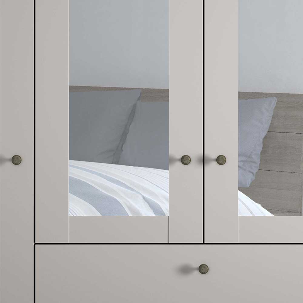 Kombi-Kleiderschrank mit Spiegeln - Ridonna