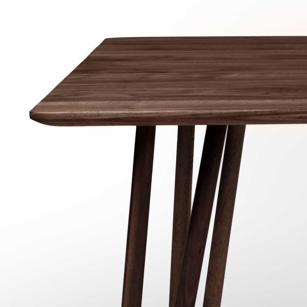 Esstisch aus edlem Nussbaum Holz - Consol