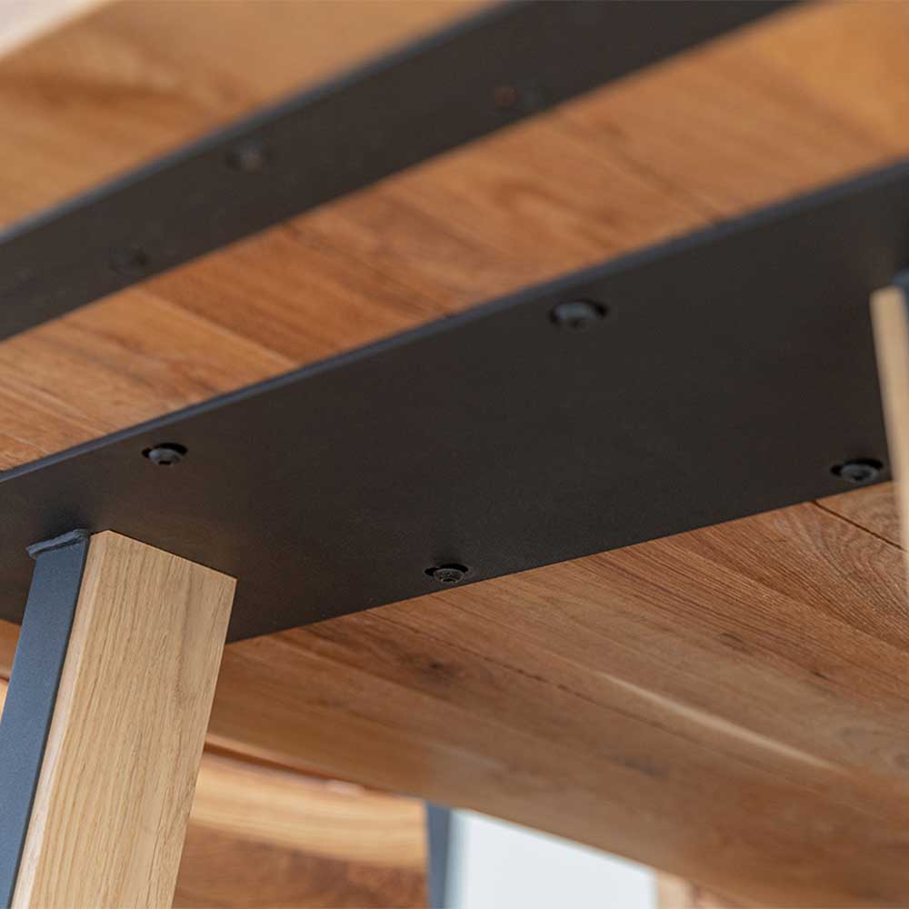 Design Esstisch mit Naturkanten - Ostora
