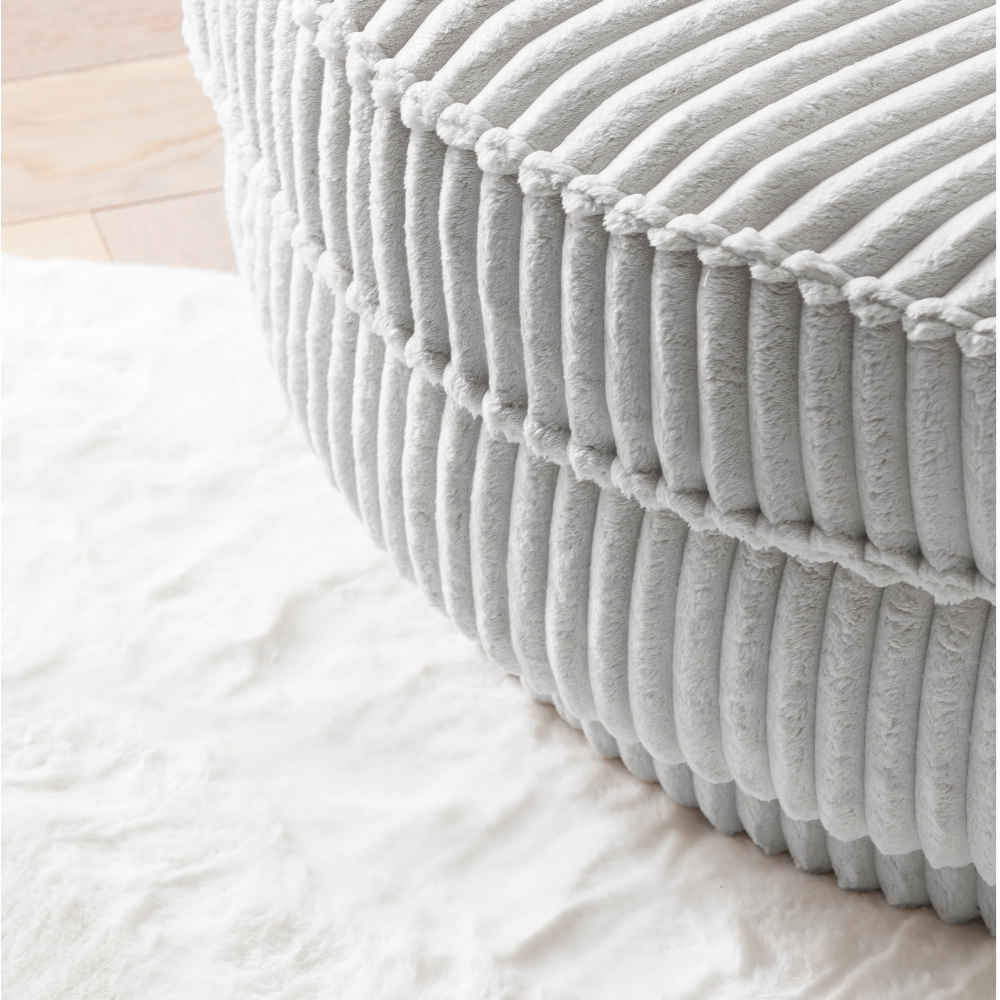 XL Drehsessel mit Hocker Set - Iliana (zweiteilig)
