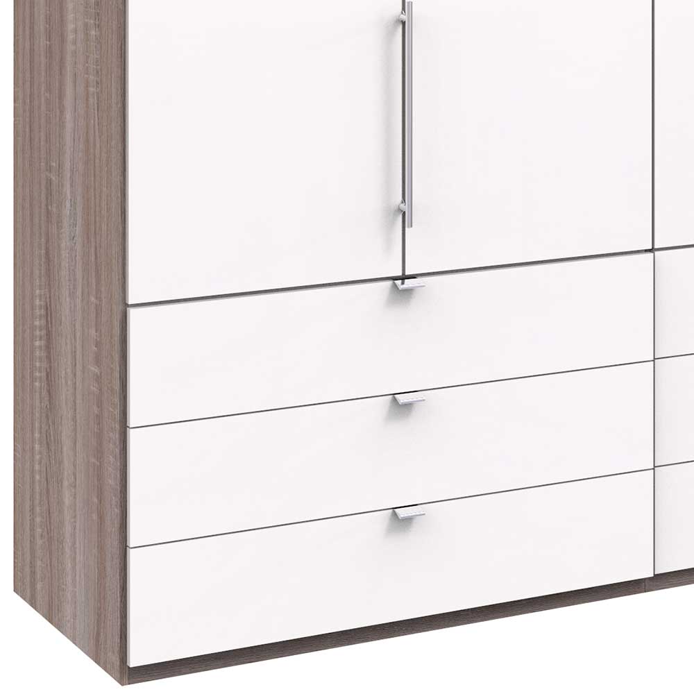 Schlafzimmer-Kleiderschrank mit 9 Schubladen - Tivierto